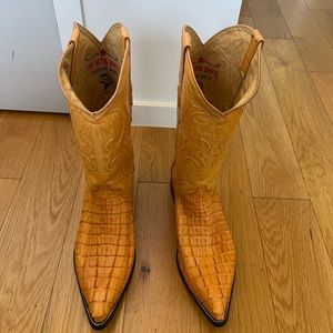 Crocodile Cowboy Boots by Los Altos Boots